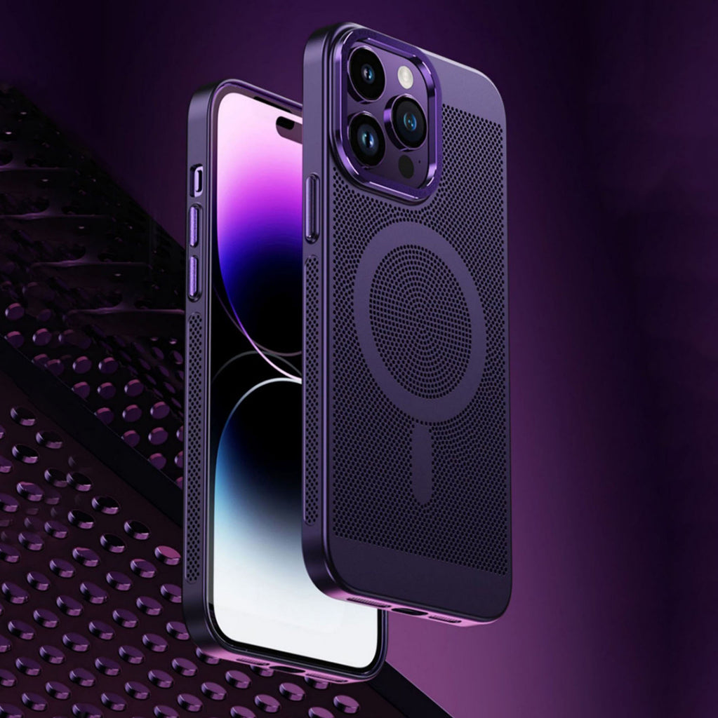 Breathable and Heat Dissipation Magnetic iPhone Case