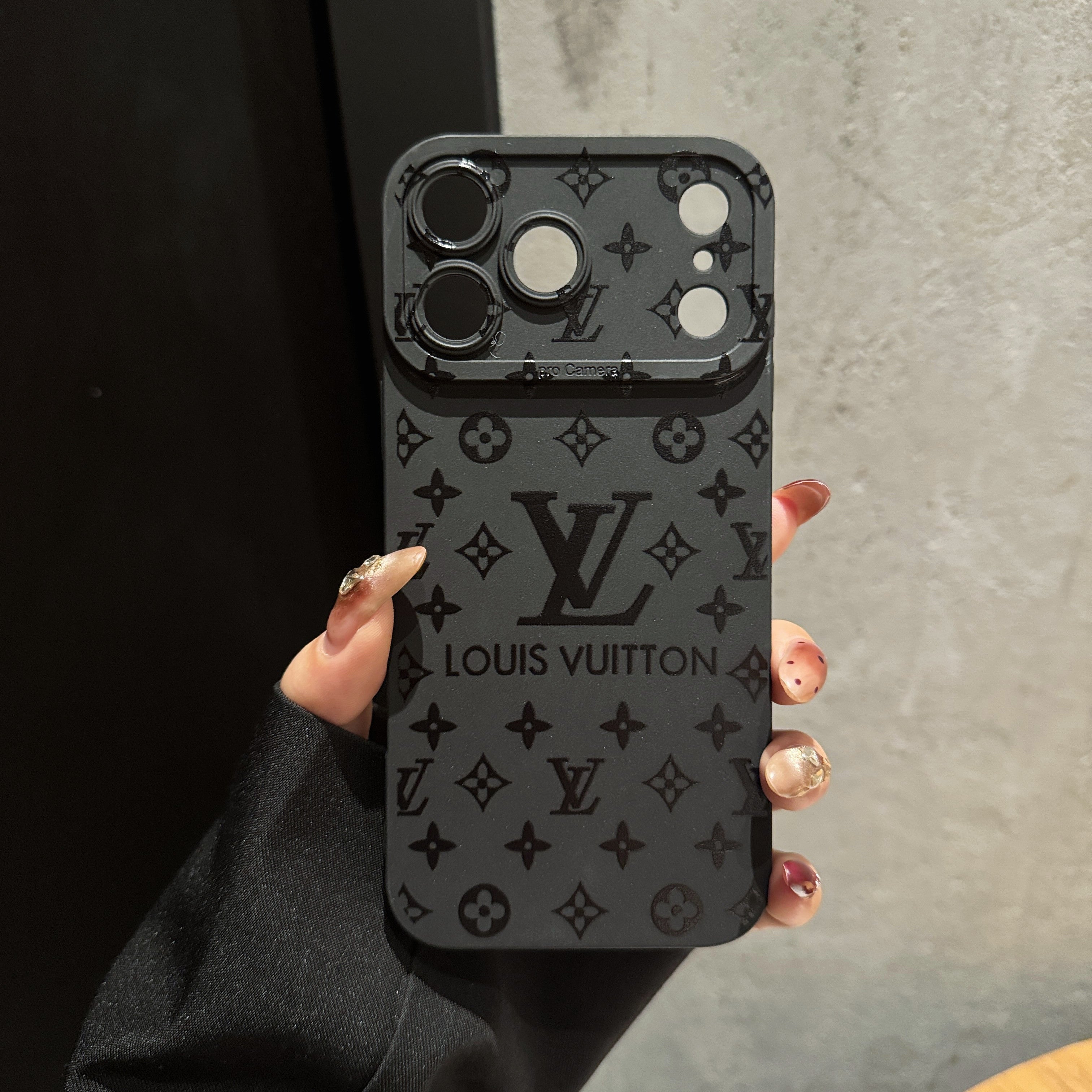 Premium Monogram iPhone Case