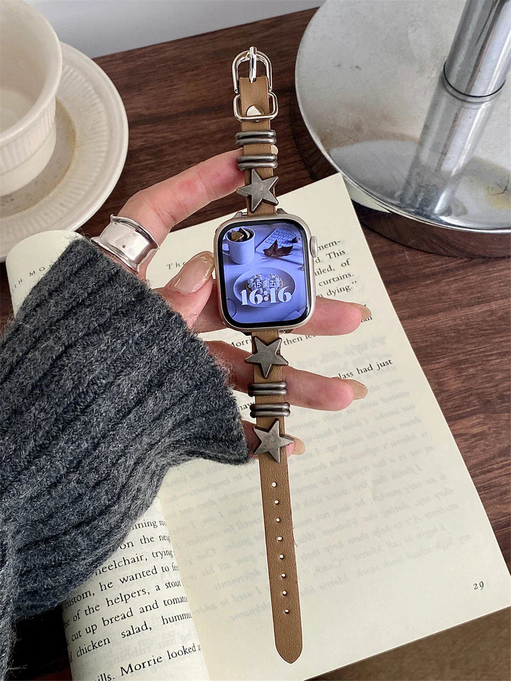 Vintage Leather Strap For Apple Watch