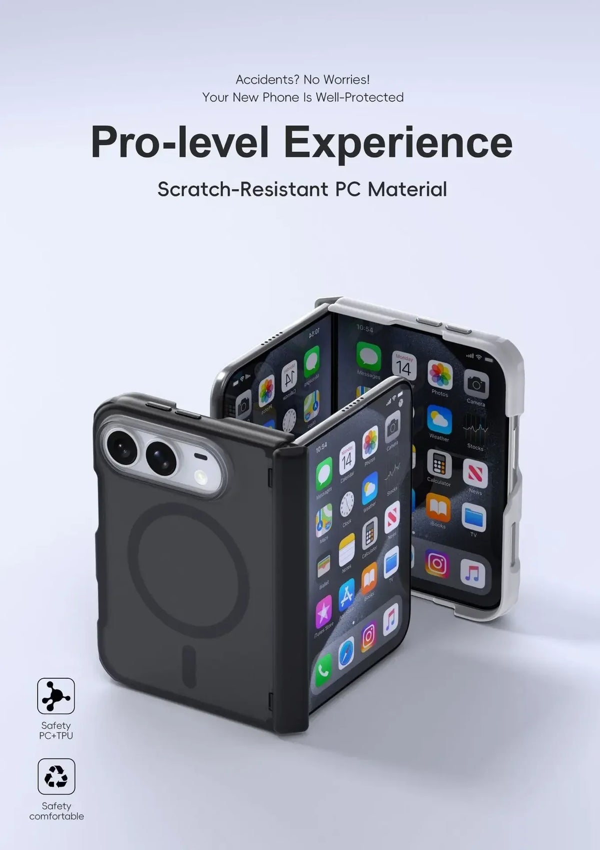 The FrostShield Magnetic Case for iPhone Duo