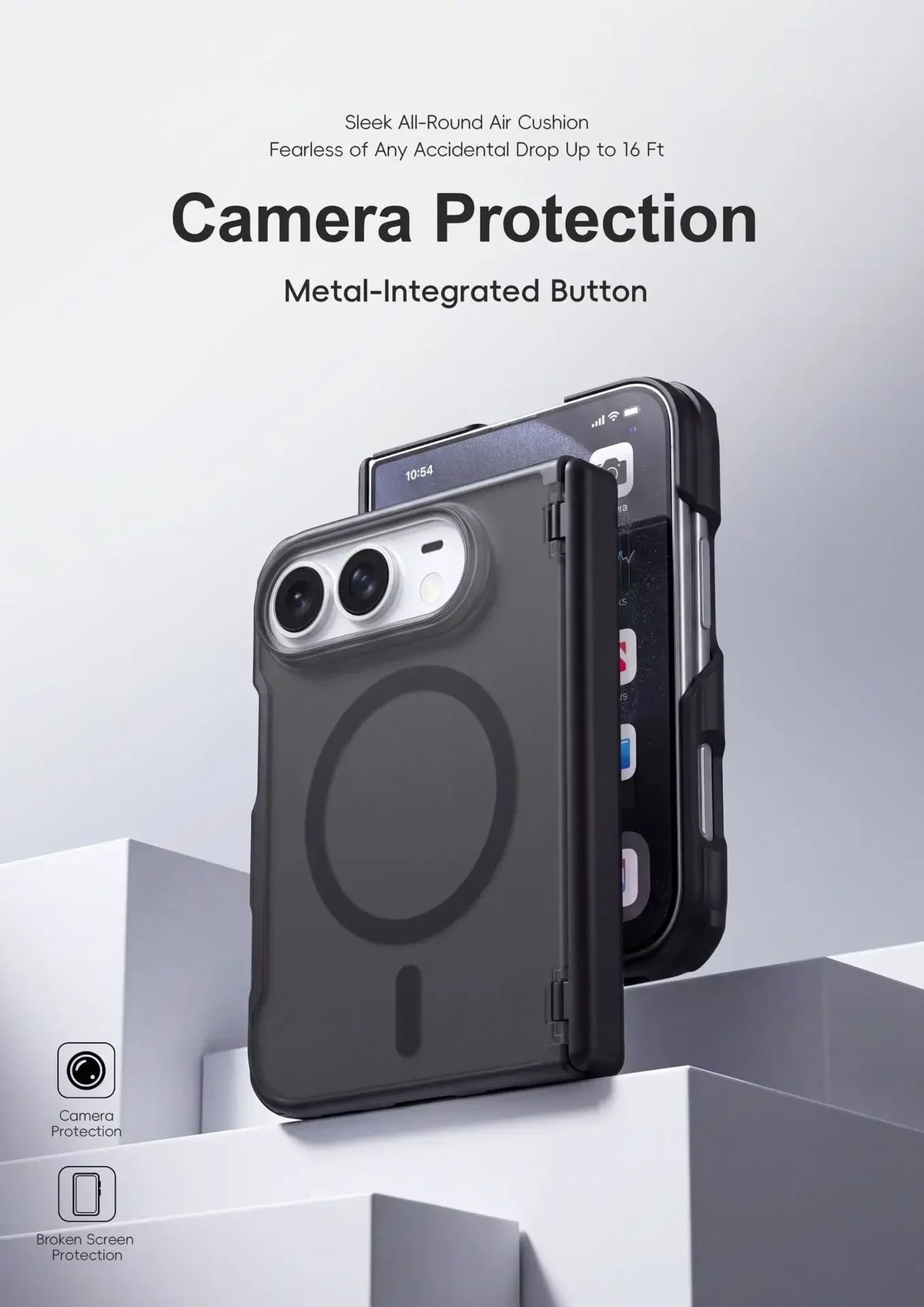 The FrostShield Magnetic Case for iPhone Duo