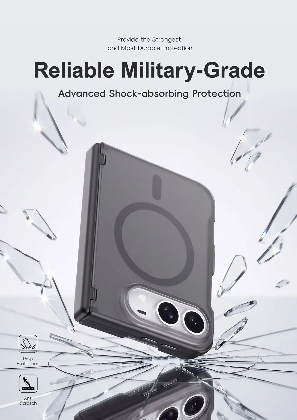 The FrostShield Magnetic Case for iPhone Duo