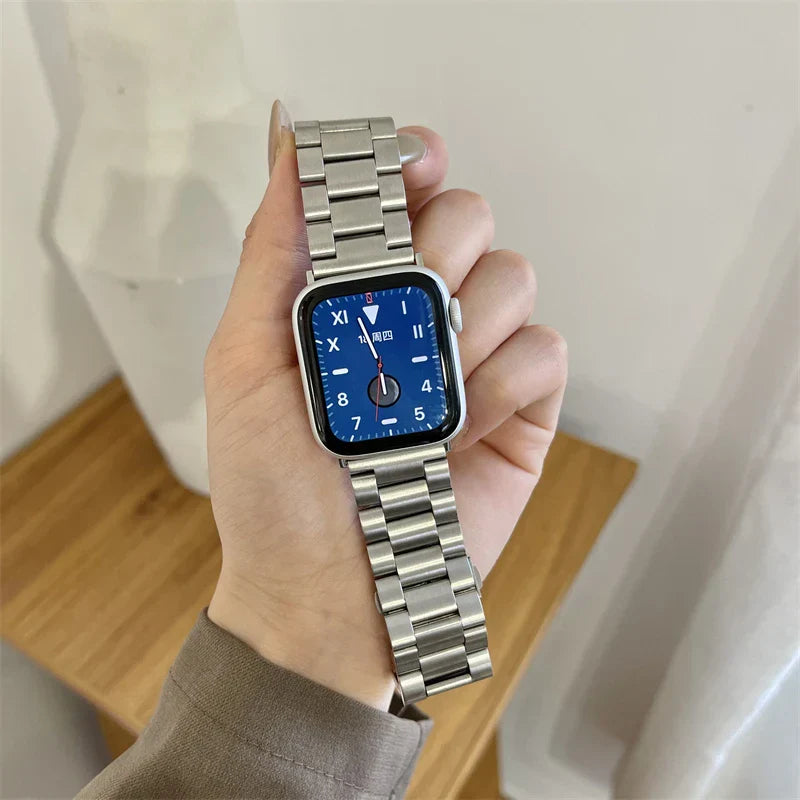 Luxury Metal Strap For Apple Watch Series
