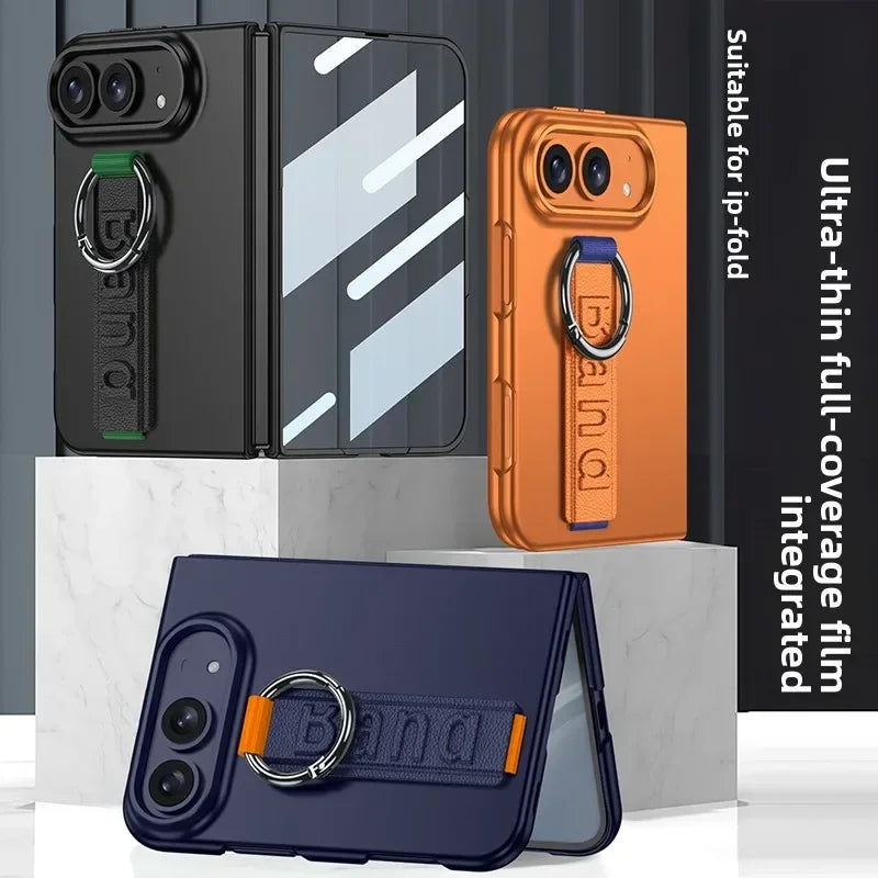The SecureGrip Case with Hand Strap & Kickstand for iPhone Duo