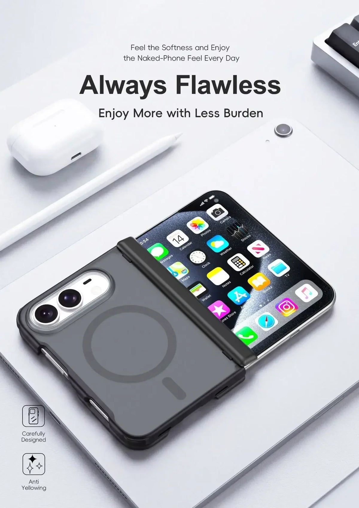 The FrostShield Magnetic Case for iPhone Duo