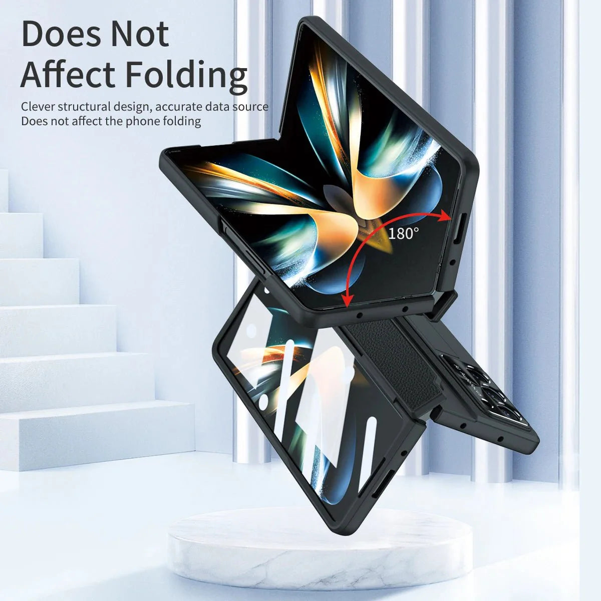 BEIPHONE™|Plating Leather Stand Case for Samsung Galaxy Z Fold 6 - BEIPHONE