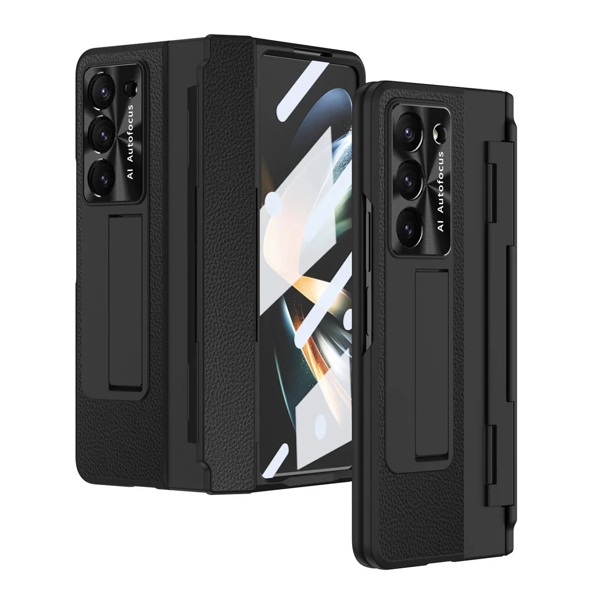 BEIPHONE™|Plating Leather Stand Case for Samsung Galaxy Z Fold 6 - BEIPHONE