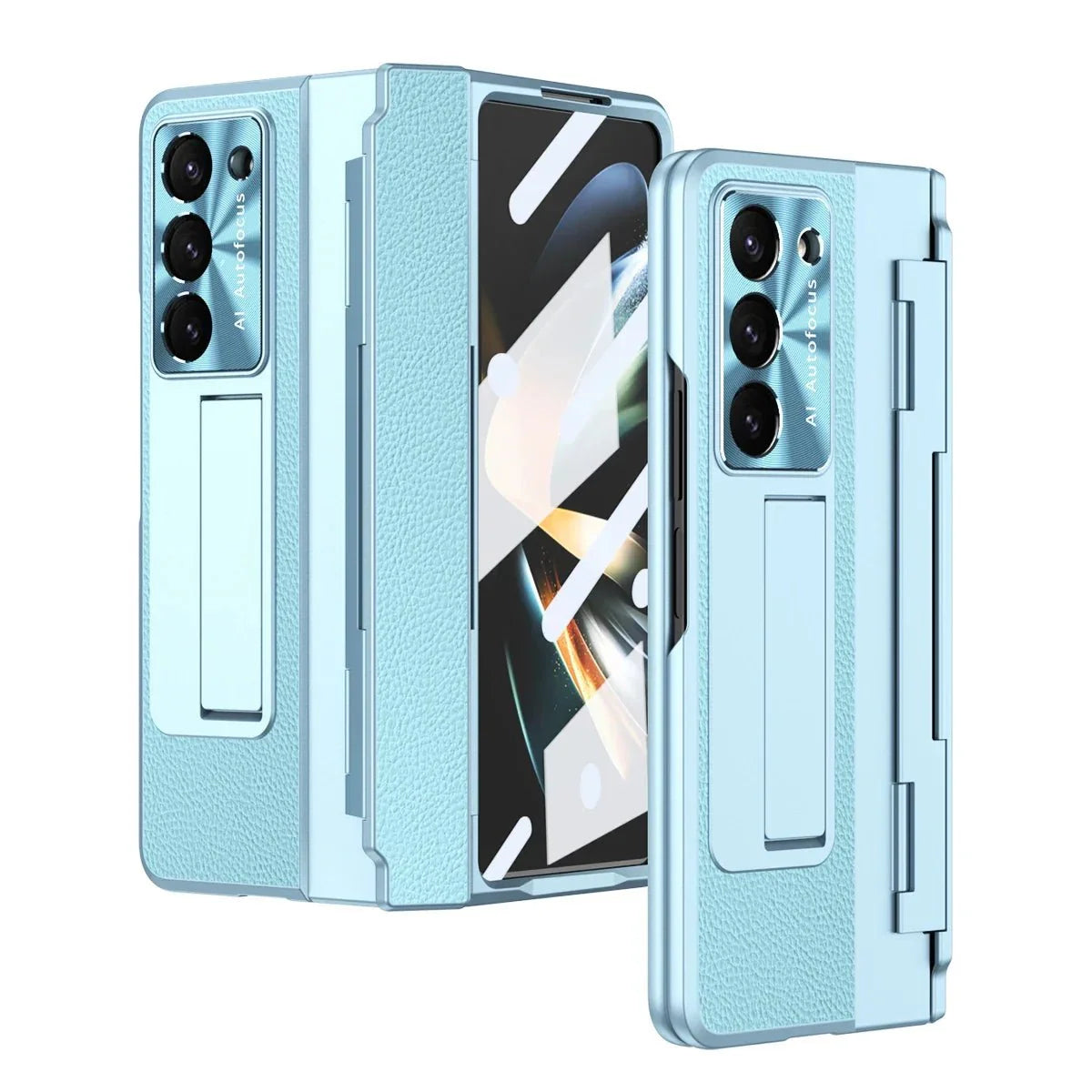 BEIPHONE™|Plating Leather Stand Case for Samsung Galaxy Z Fold 6 - BEIPHONE