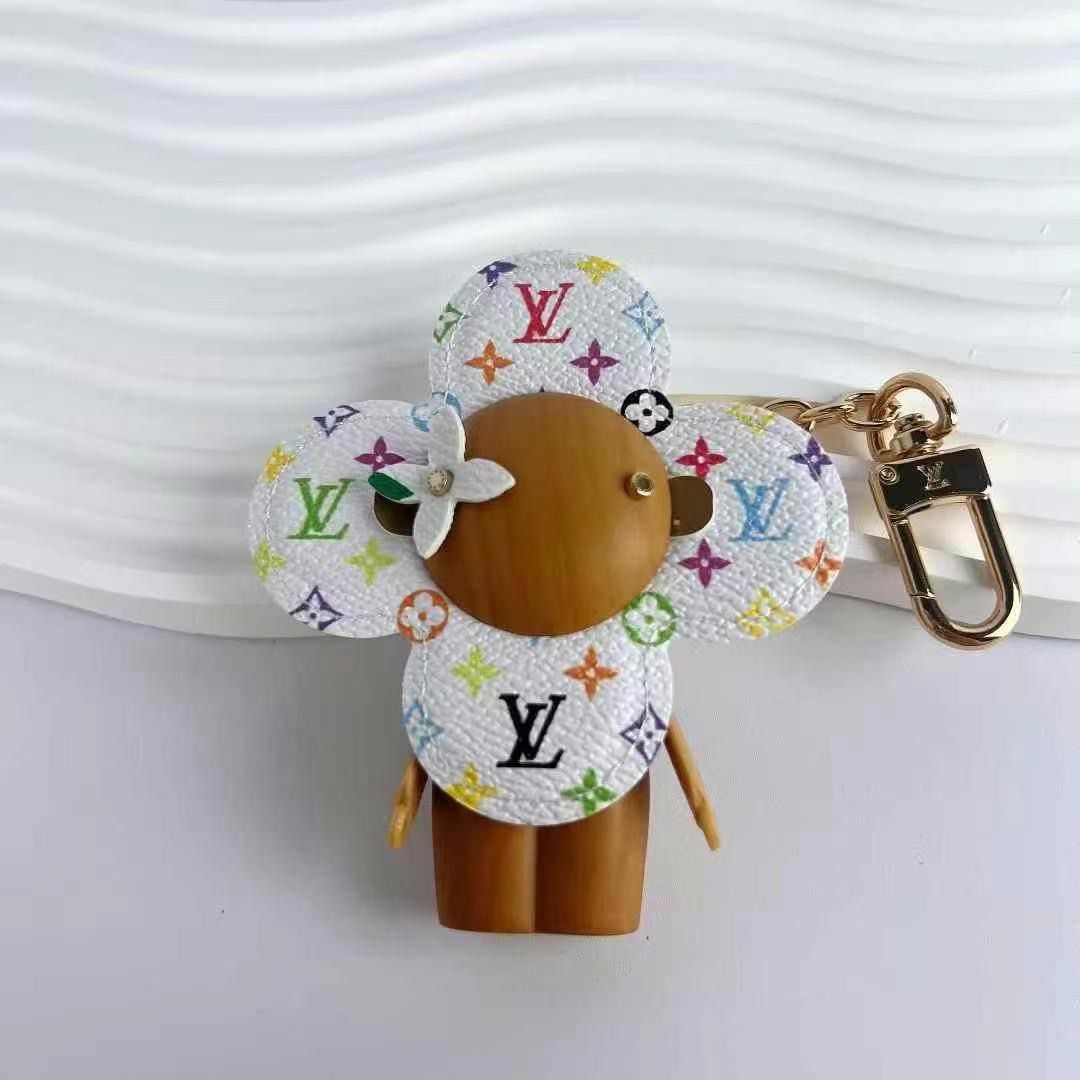 LV Vivienne Monogram Flower Mascot Keychain