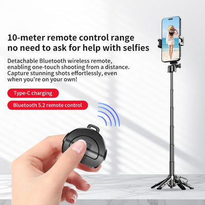 All-in-One Photovlog Mobile Camera for iPhone with Bluetooth Remote