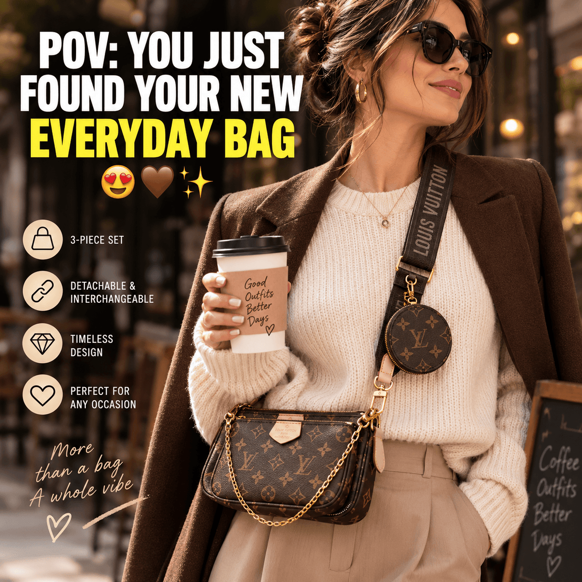 Heritage 3-in-1 Crossbody Bag Collection