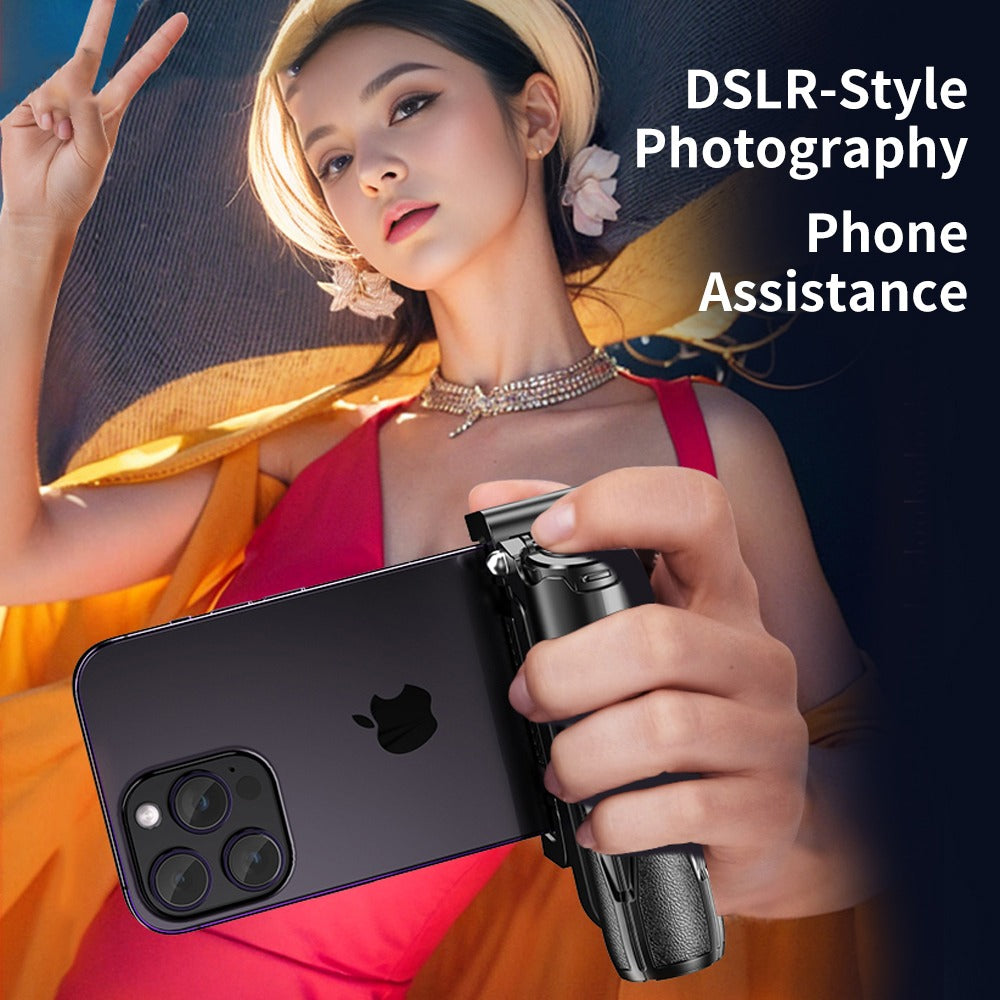 All-in-One Photovlog Mobile Camera for iPhone with Bluetooth Remote