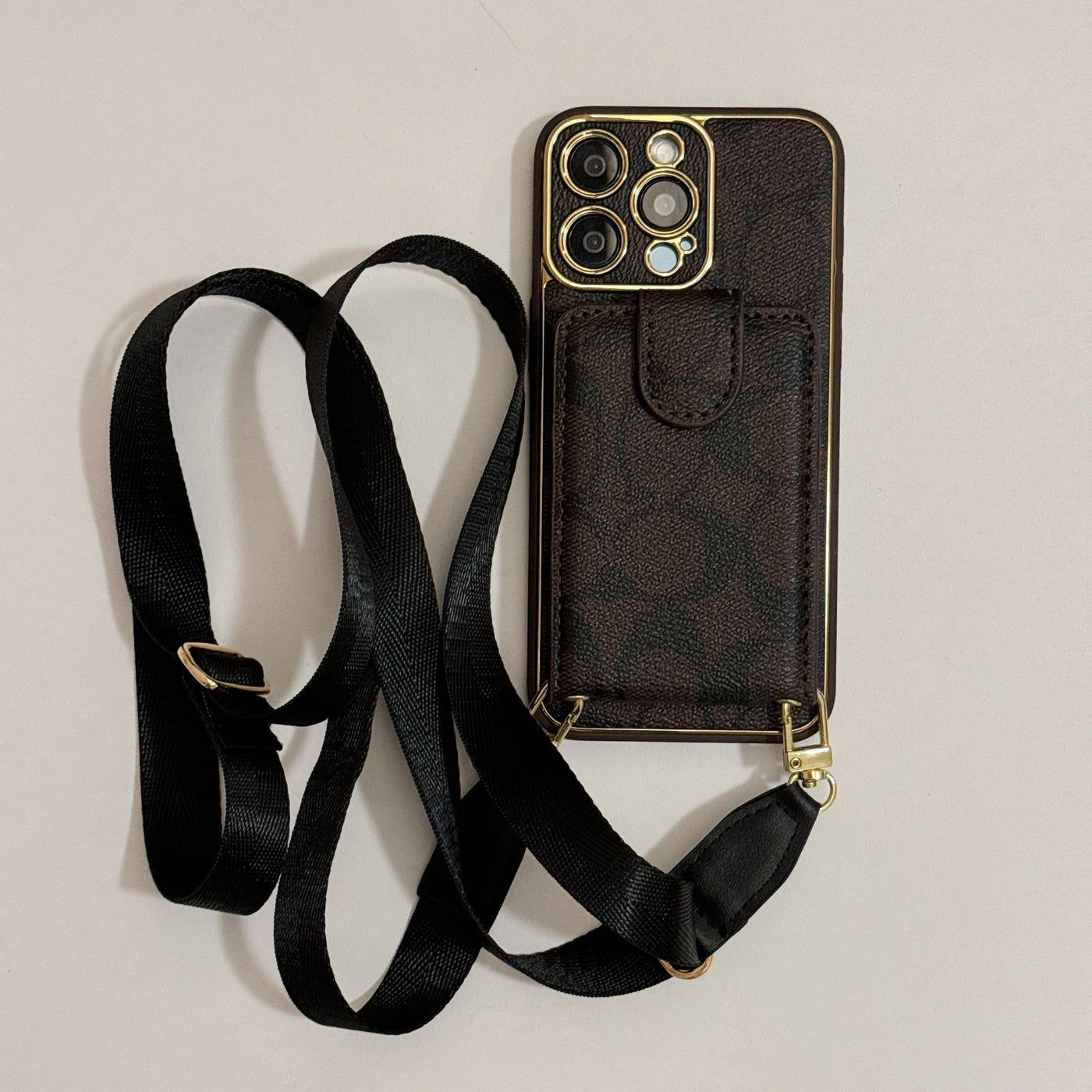 Elite Coach Leather Wallet iPhone Case: Style Meets Functionality