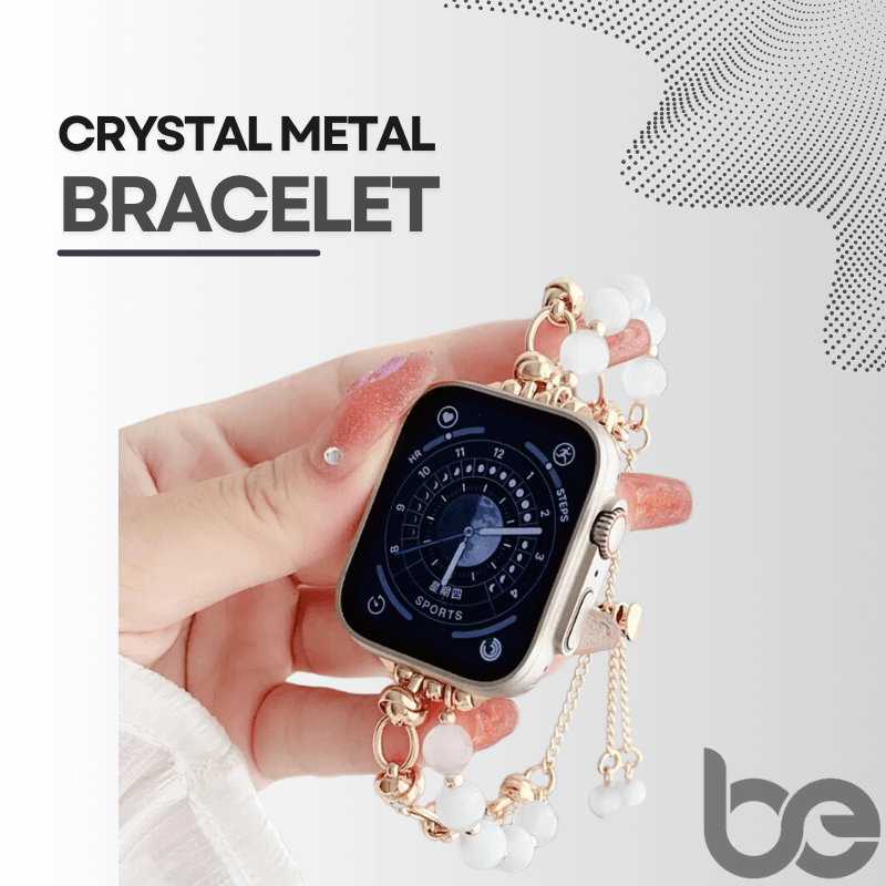 Luxury Crystal Metal Bracelet for Apple Watch