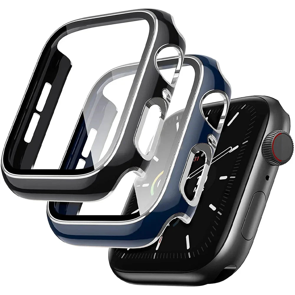 Tempered Glass Schutzhülle For Apple Uhr Series – Ansicht 3