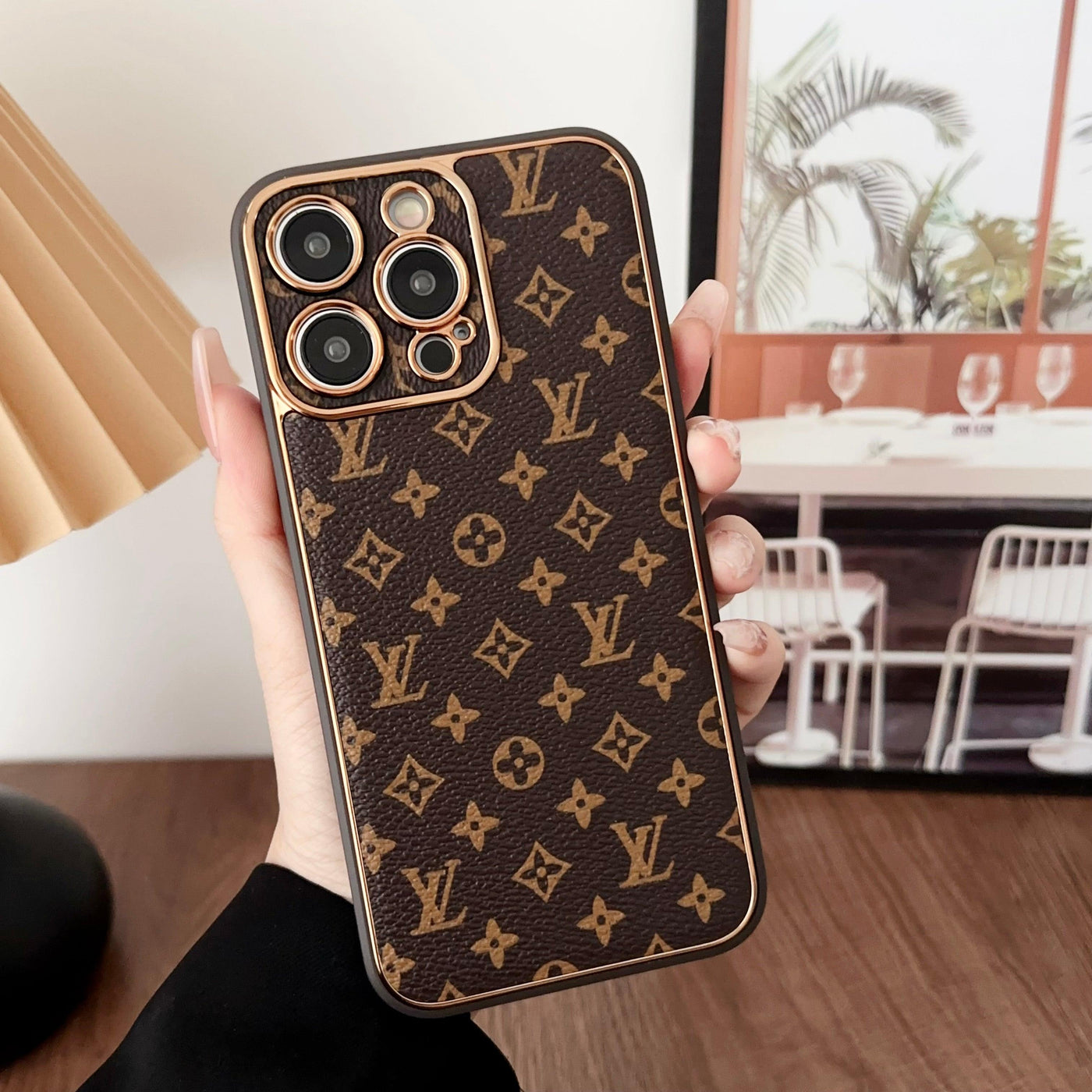 Luxury LV Iphone case - CASESFULLY