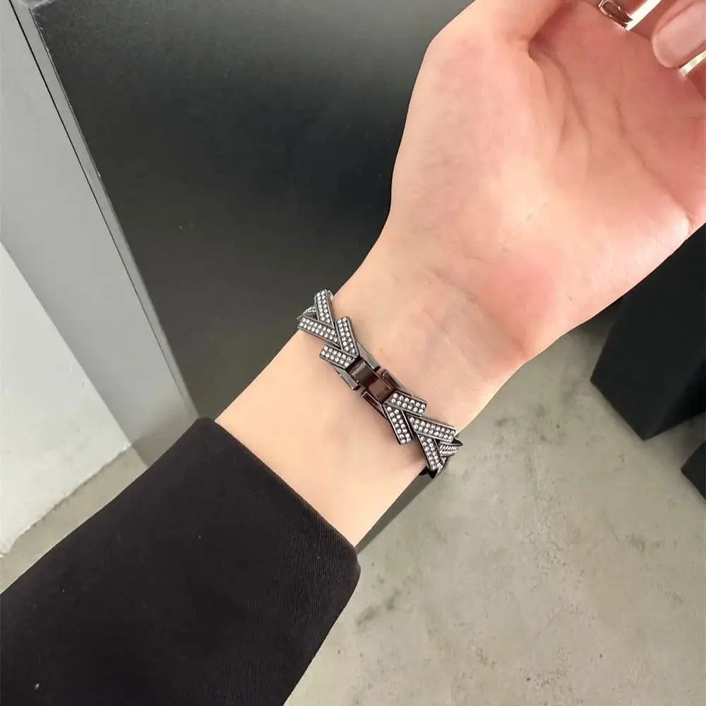 Luxuriös Diamond Armband For Apple Uhr – Ansicht 2