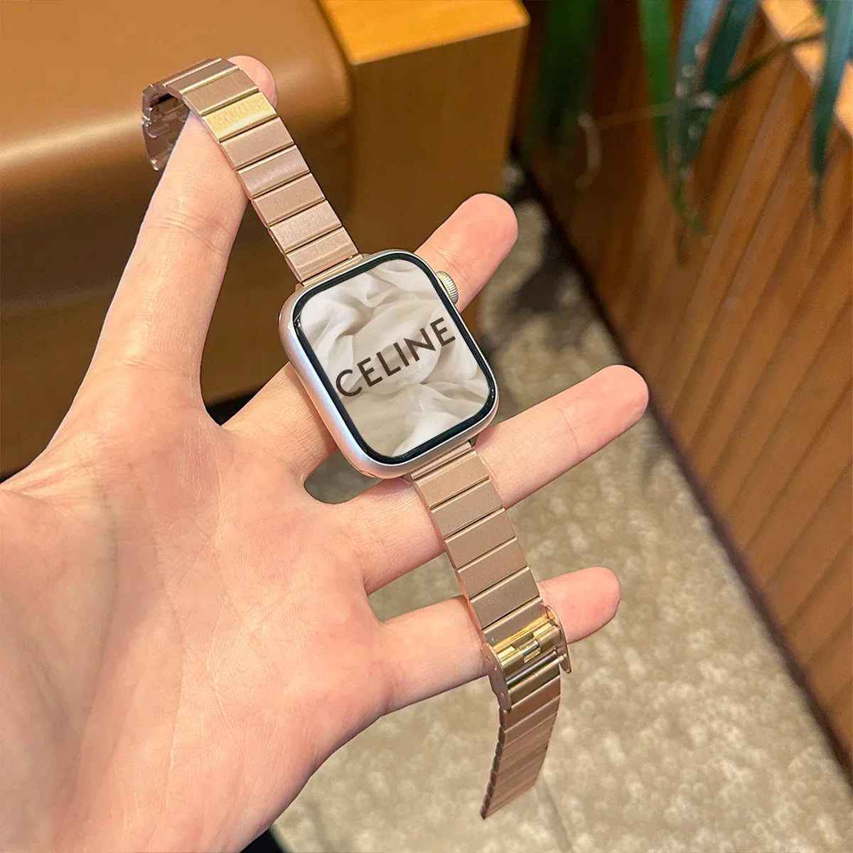 Slim Metal Armband For Apple Uhr – Ansicht 5