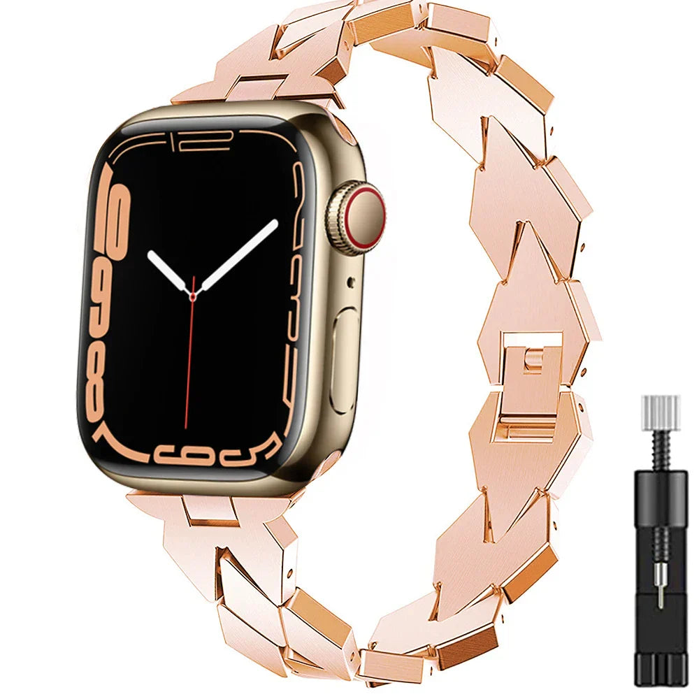 Stainless Steel Armband For Apple Uhr – Ansicht 7