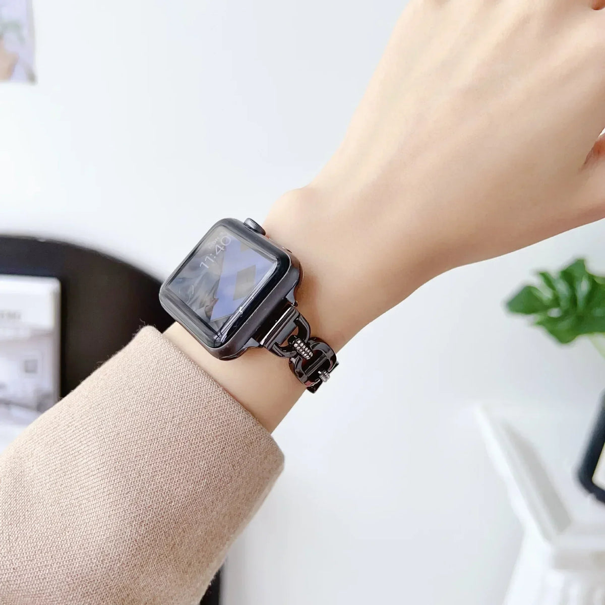 Diamond Metal Armband for Apple Uhr – Ansicht 6
