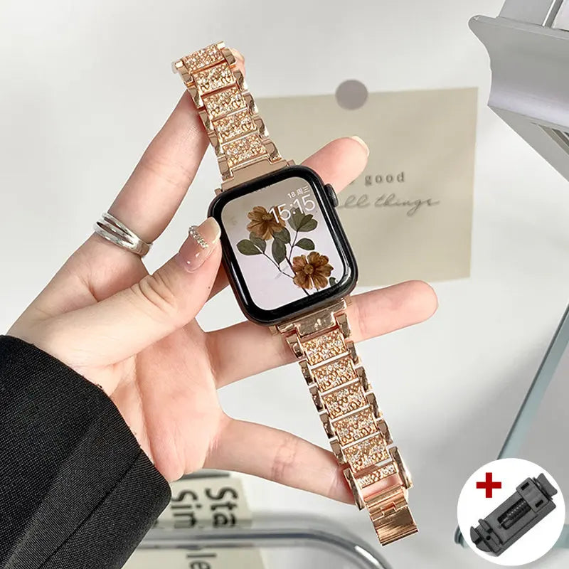 Diamond Strap For Apple Watch Series