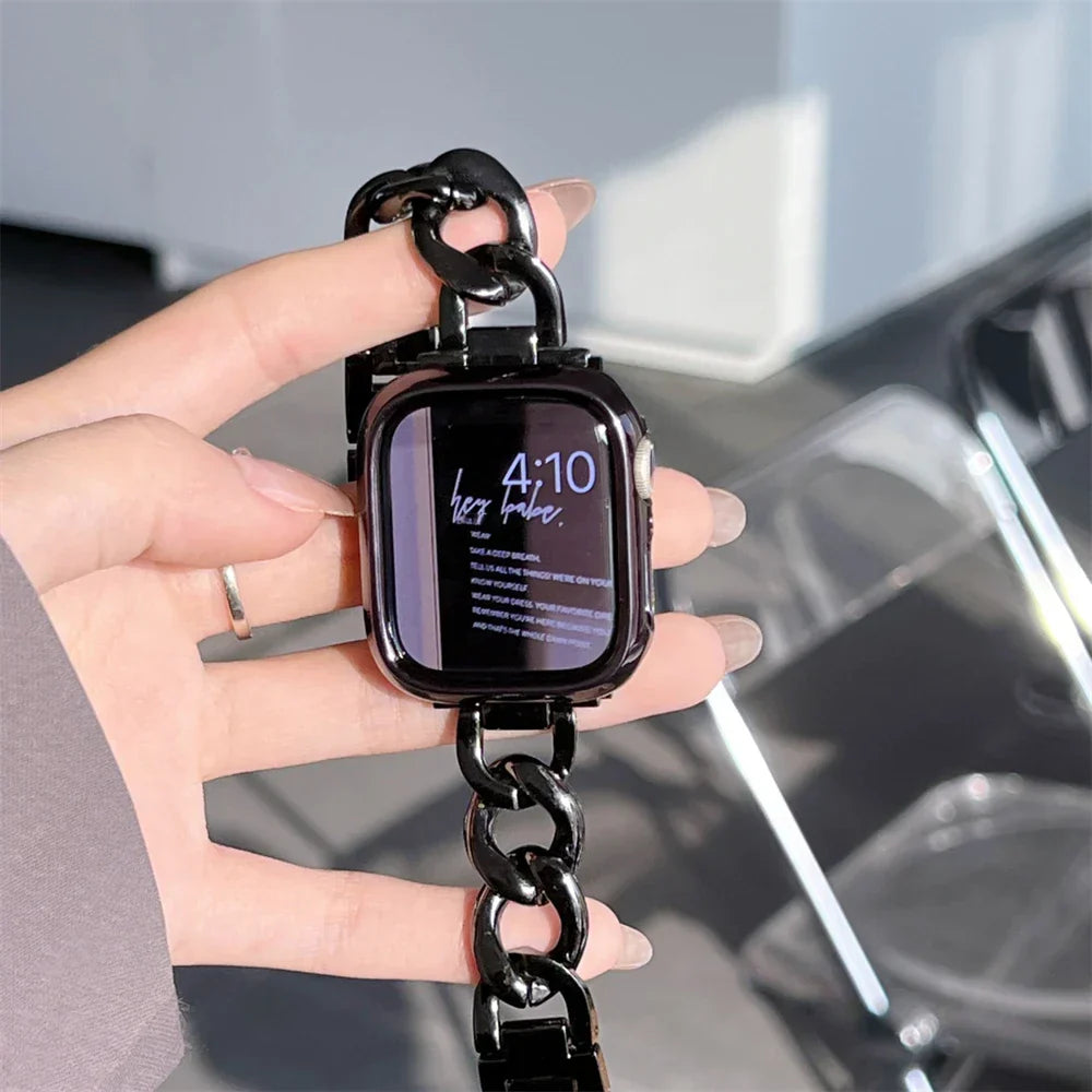 Luxuriös Gold Armband For Apple Uhr – Ansicht 3