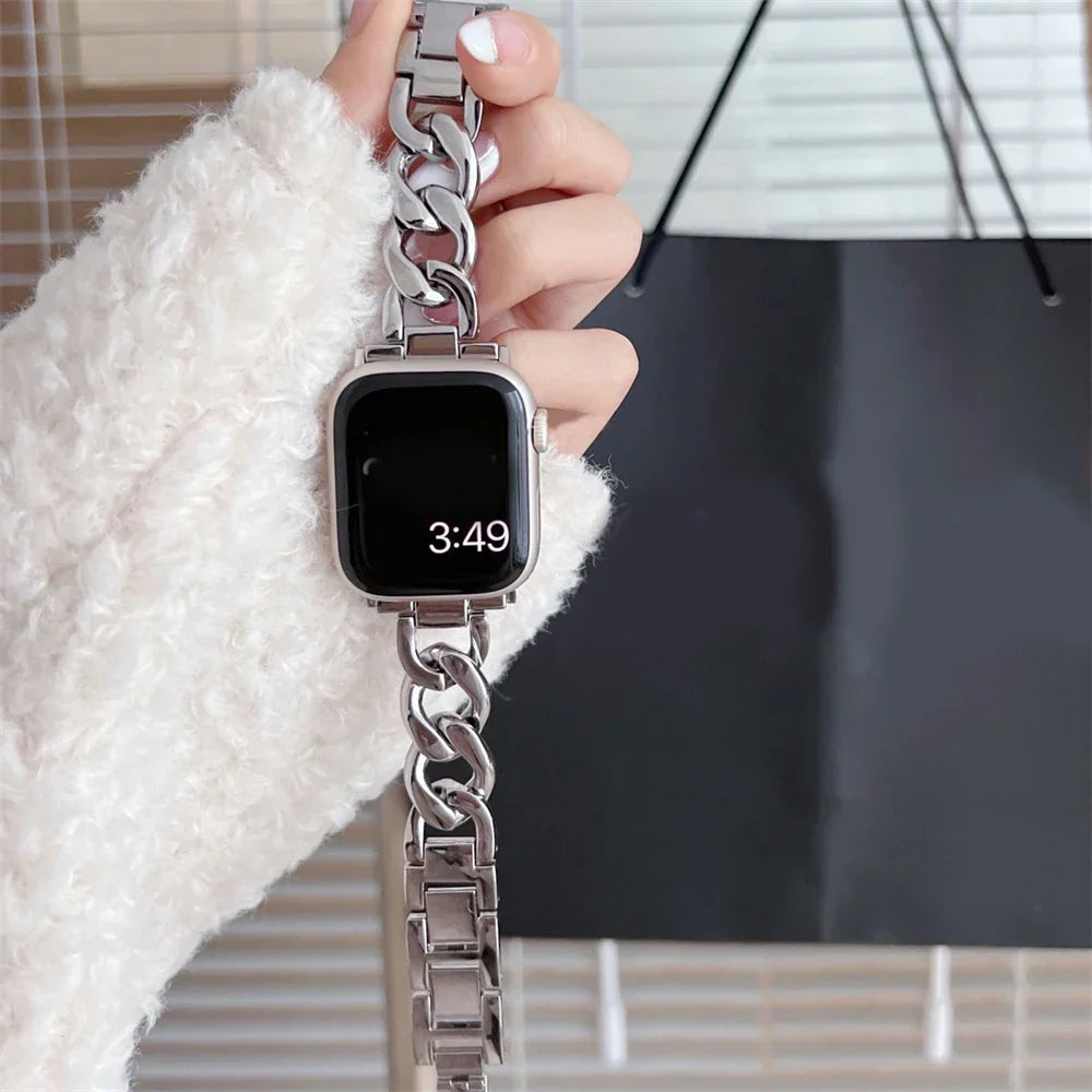 Luxuriös Gold Armband For Apple Uhr – Ansicht 1
