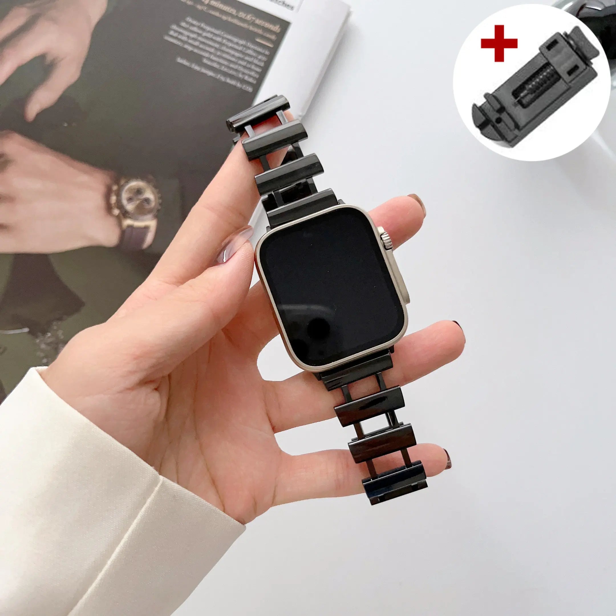 Luxury Stainless Steel Strap For Apple Watch