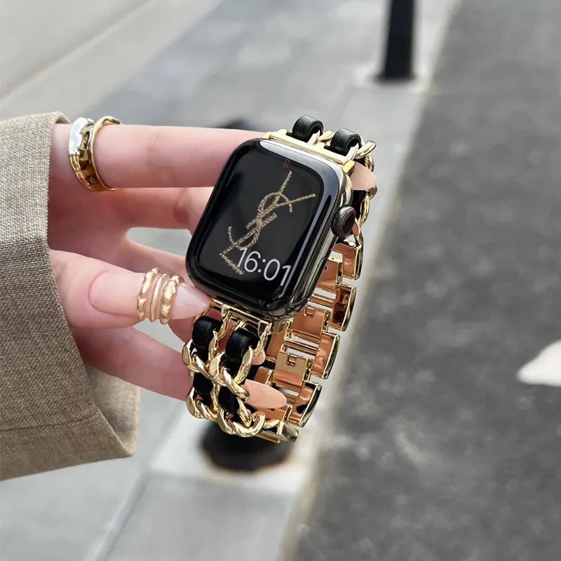 Leder Armband For Apple Uhr Series – Ansicht 1