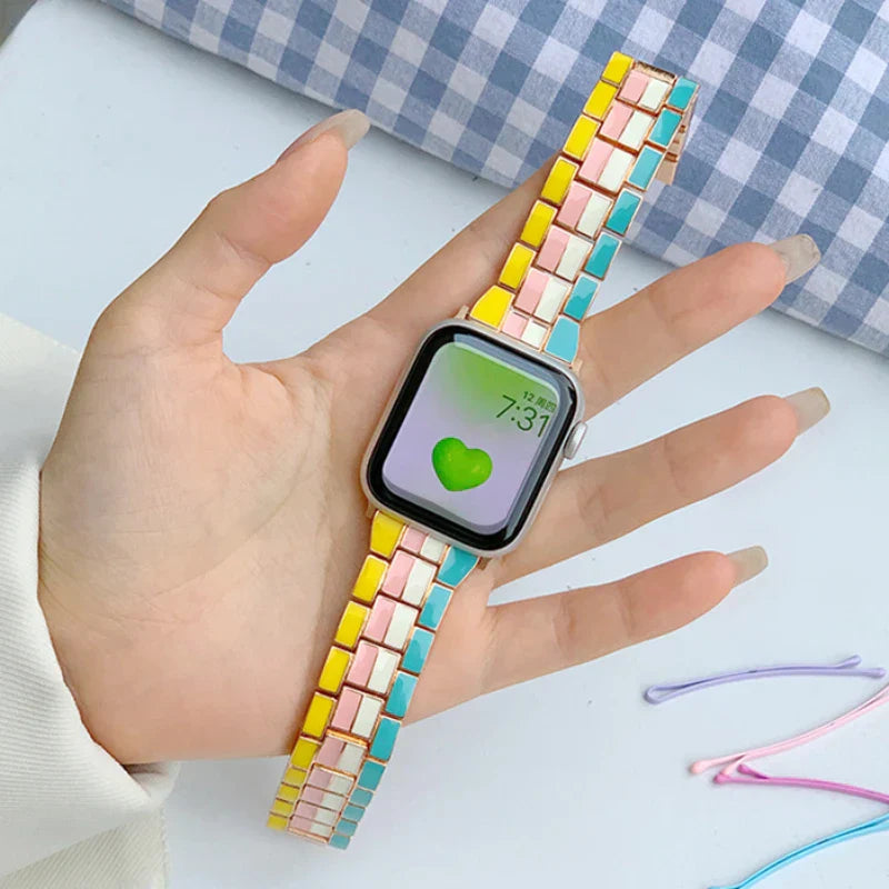 Rainbow Armband for Apple Uhr – Ansicht 2