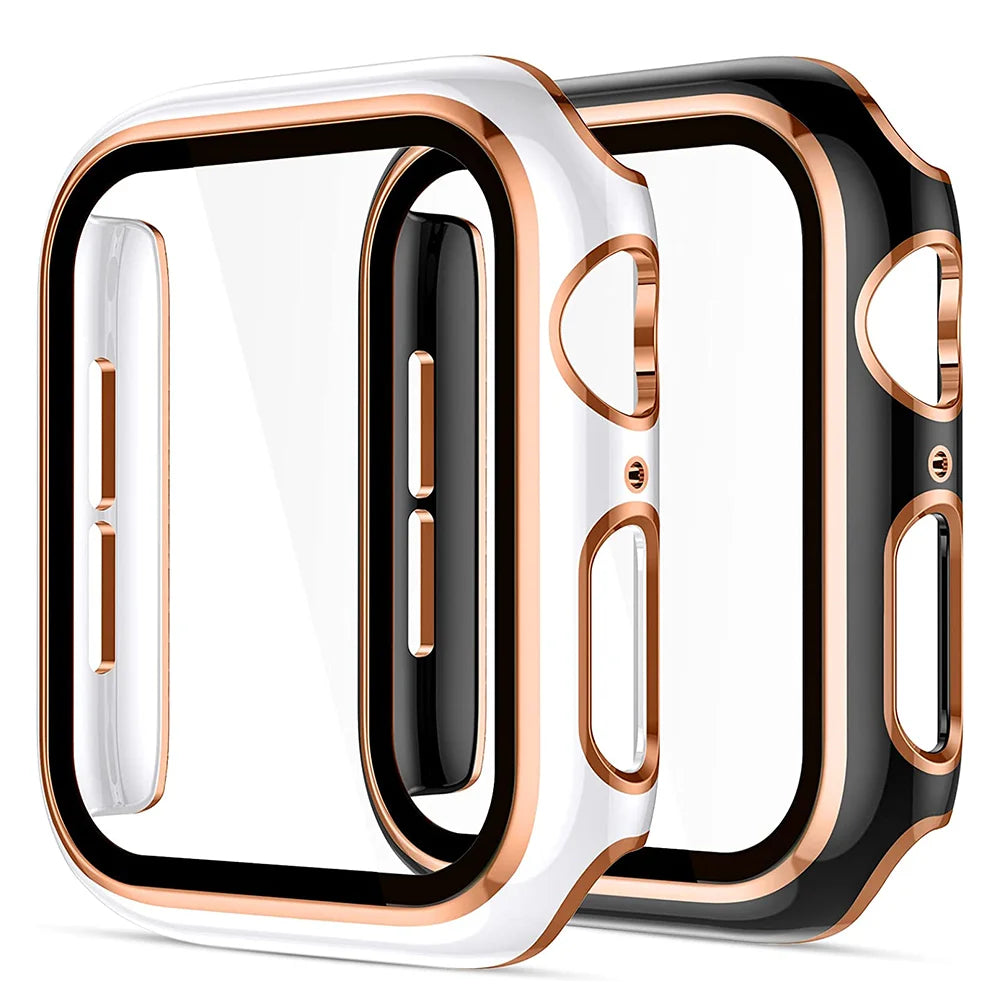 Tempered Glass Schutzhülle For Apple Uhr Series – Ansicht 2