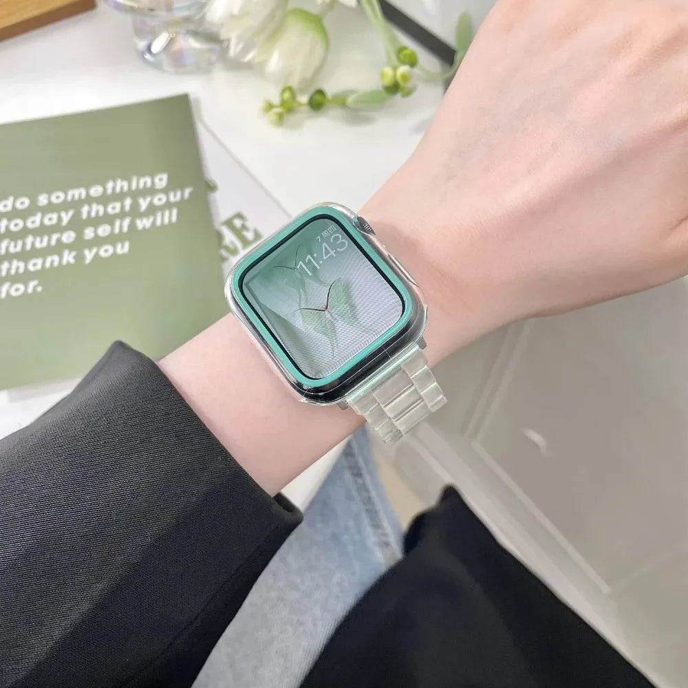 Resin Rainbow Armband for Apple Uhr Series – Ansicht 3