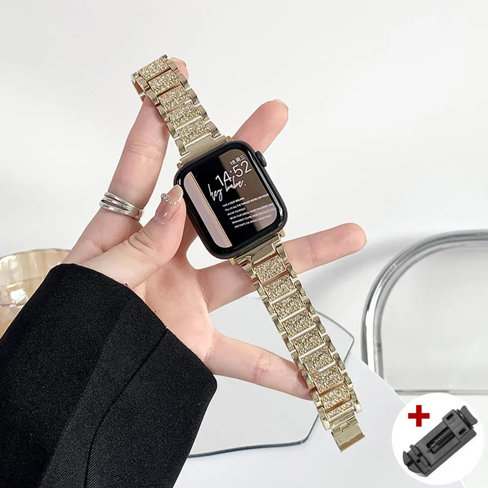 Diamond Strap For Apple Watch Series