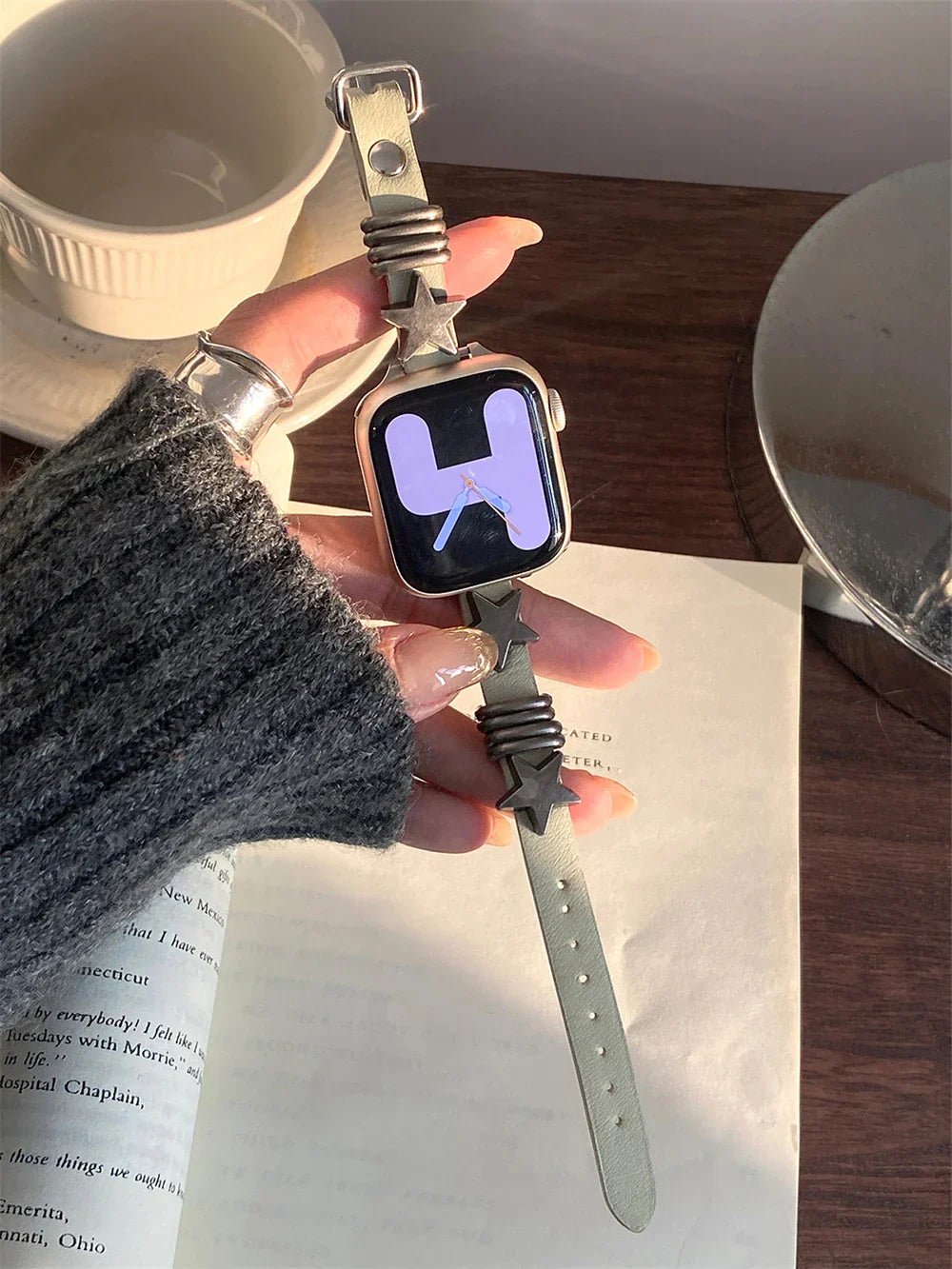 Vintage Leather Strap For Apple Watch
