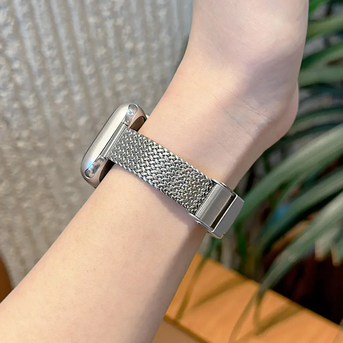 Stainless Steel Armband For Apple Uhr – Ansicht 3