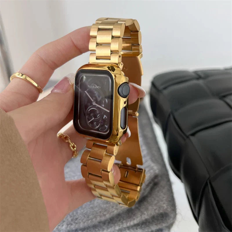 Luxury Metal Strap For Apple Watch Series