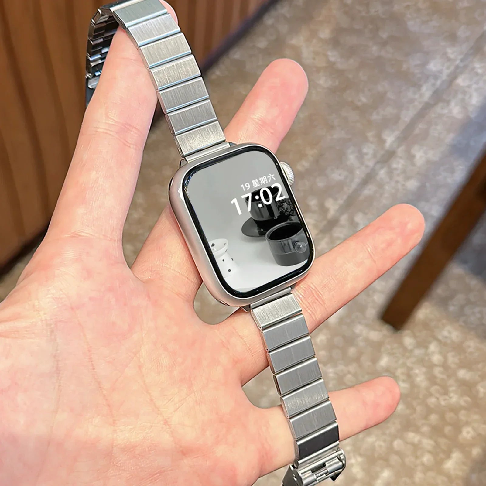 Slim Metal Strap For Apple Watch