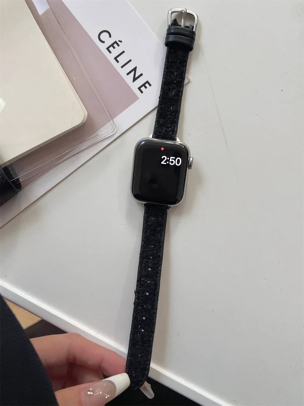 Slim Leather Strap For Apple Watch