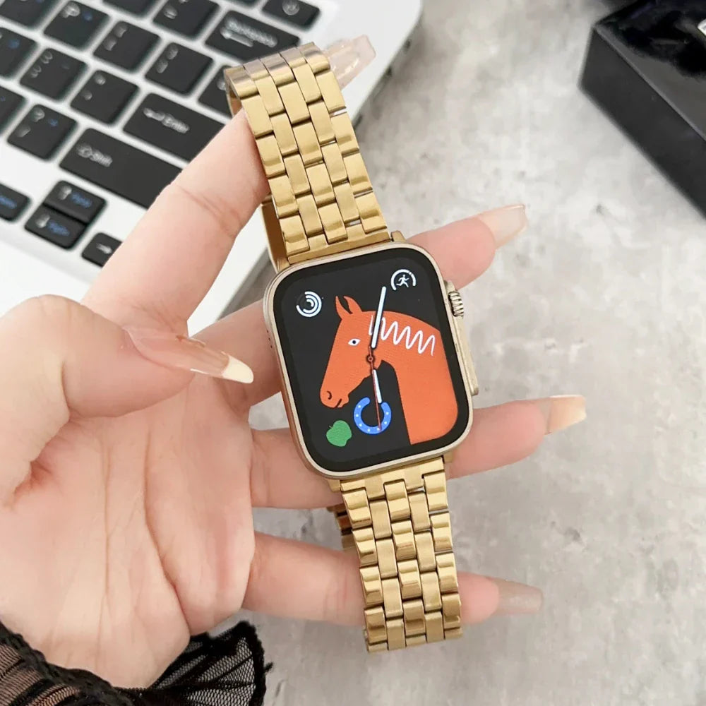 Stainless Steel Armband For Apple Uhr – Ansicht 3