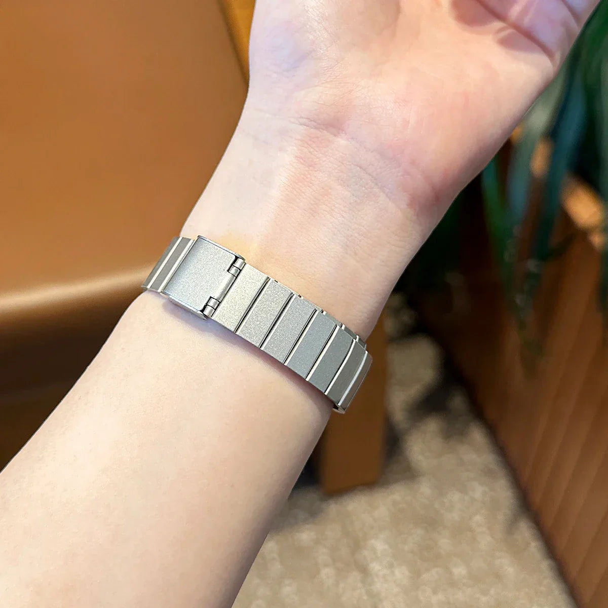 Slim Metal Armband For Apple Uhr – Ansicht 3
