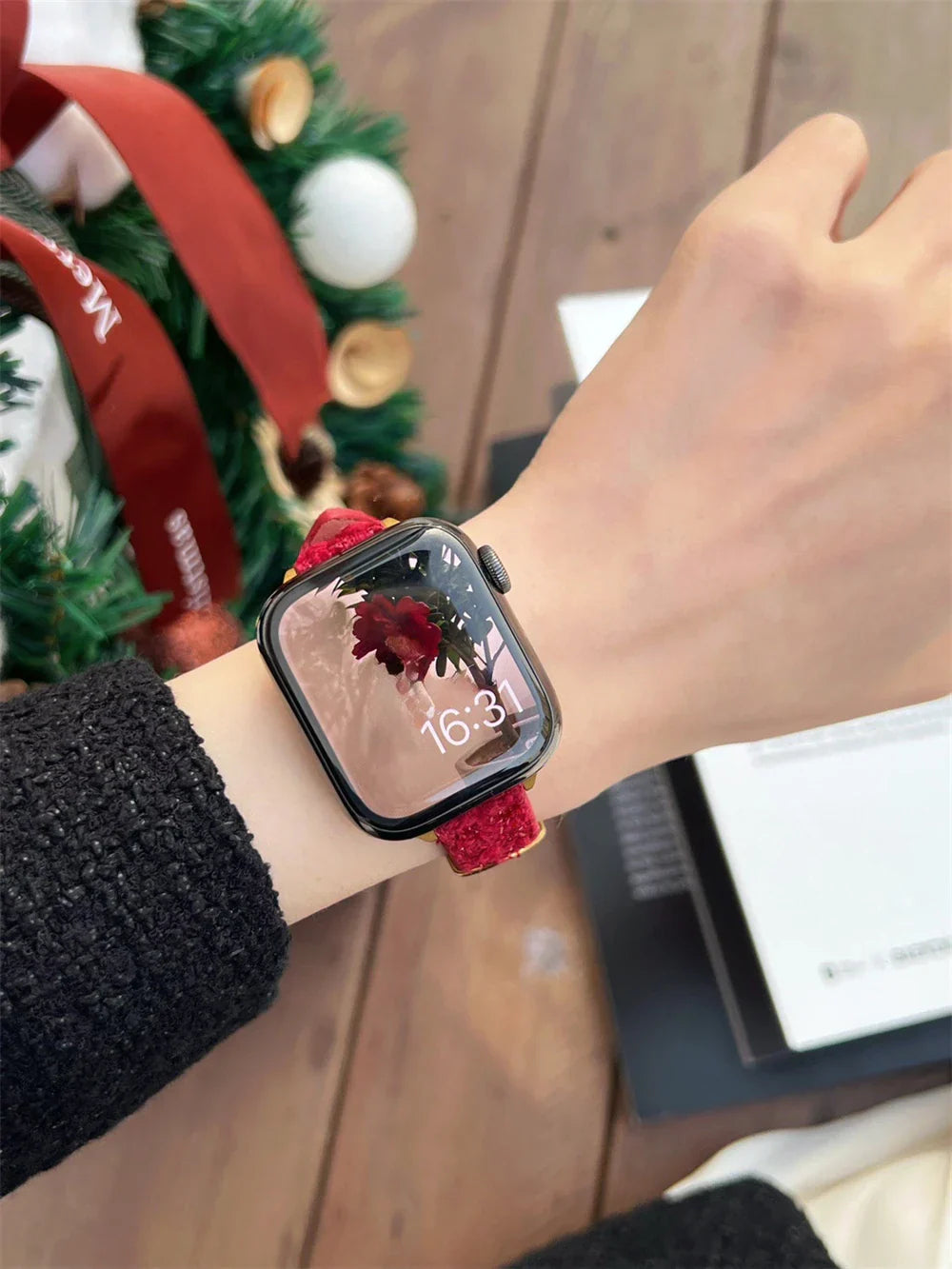Slim Leder Armband For Apple Uhr – Ansicht 5