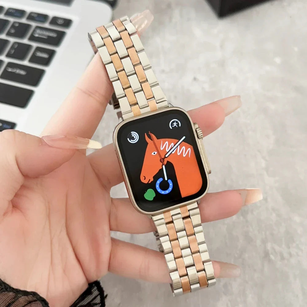 Stainless Steel Armband For Apple Uhr – Ansicht 5