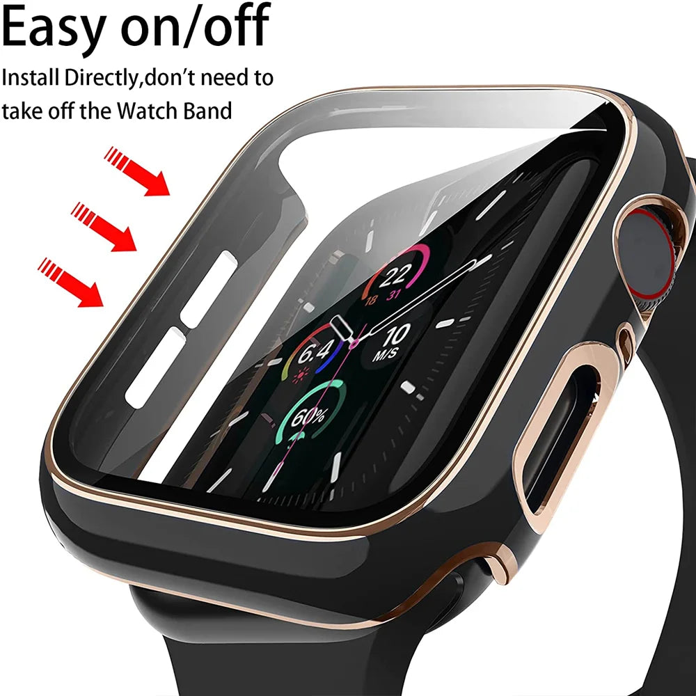 Tempered Glass Schutzhülle For Apple Uhr Series – Ansicht 5
