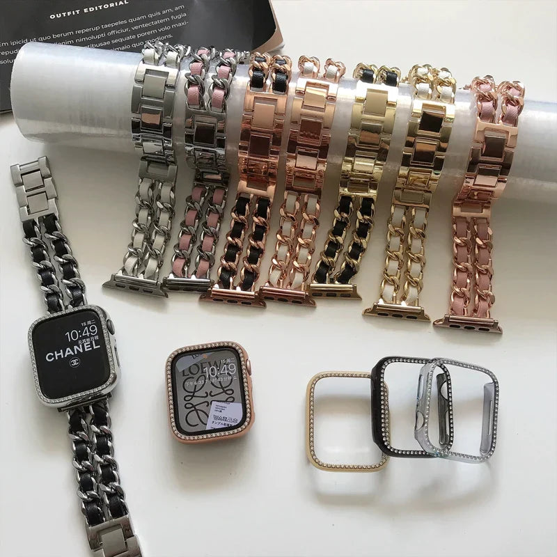 Leder Armband For Apple Uhr Series – Ansicht 6