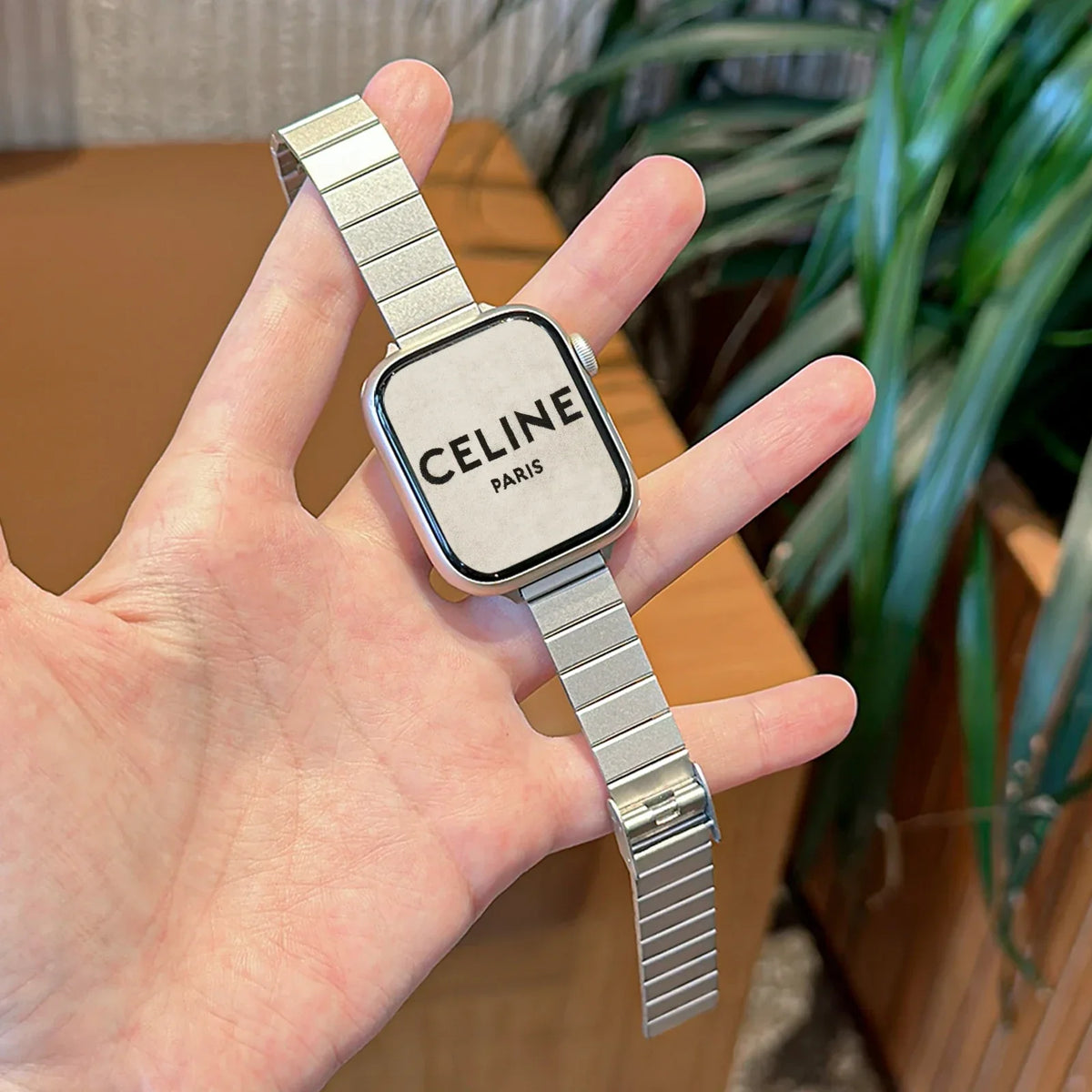 Slim Metal Armband For Apple Uhr – Ansicht 1