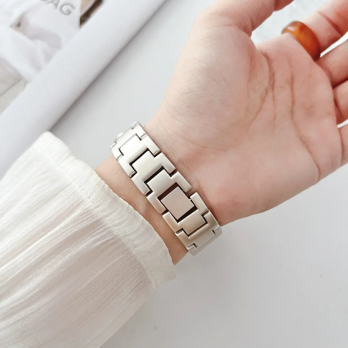 Stainless Steel Armband for Apple Uhr Series – Ansicht 4