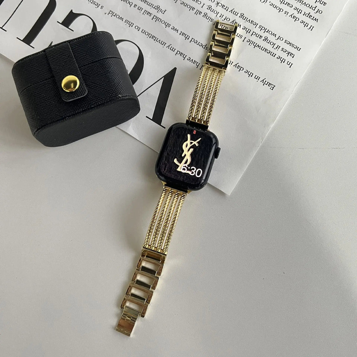 Stainless Steel Armband For Apple Uhr – Ansicht 8