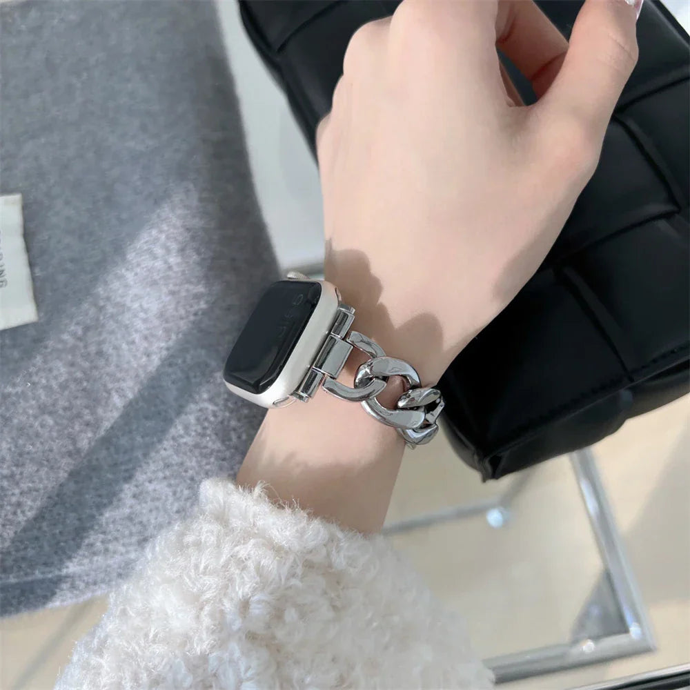 Luxuriös Gold Armband For Apple Uhr – Ansicht 2