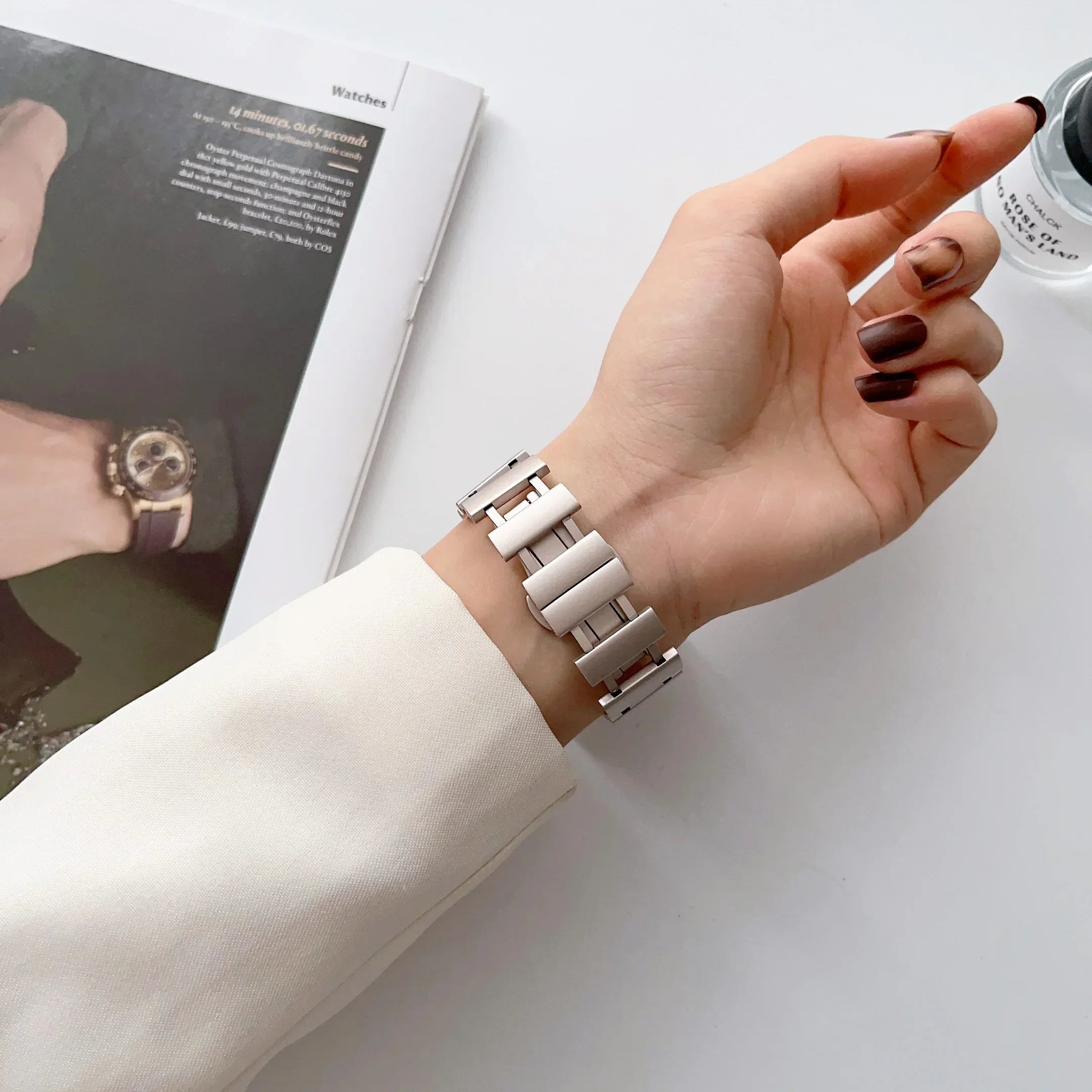 Luxury Stainless Steel Strap For Apple Watch
