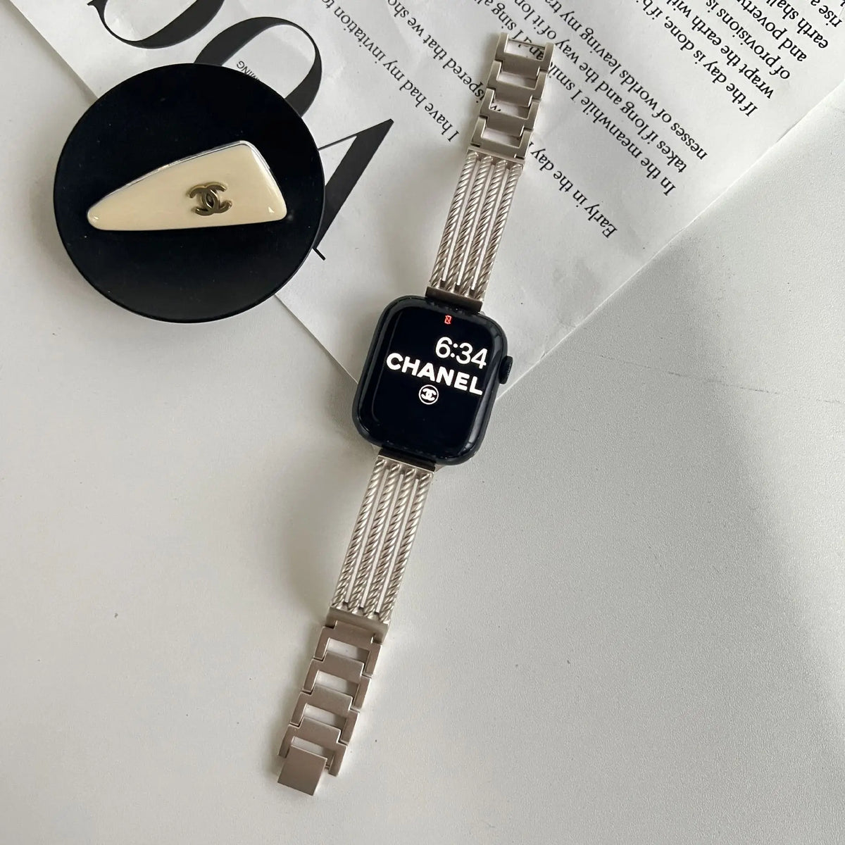 Stainless Steel Armband For Apple Uhr – Ansicht 3